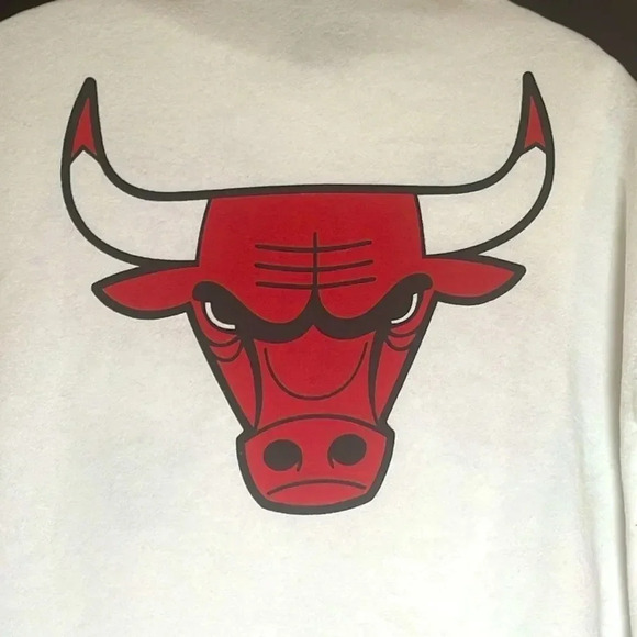 Vintage 1996 NBA Chicago Bulls Logo Sweatshirt  NBA Basketball - Size S - Picture 6 of 8
